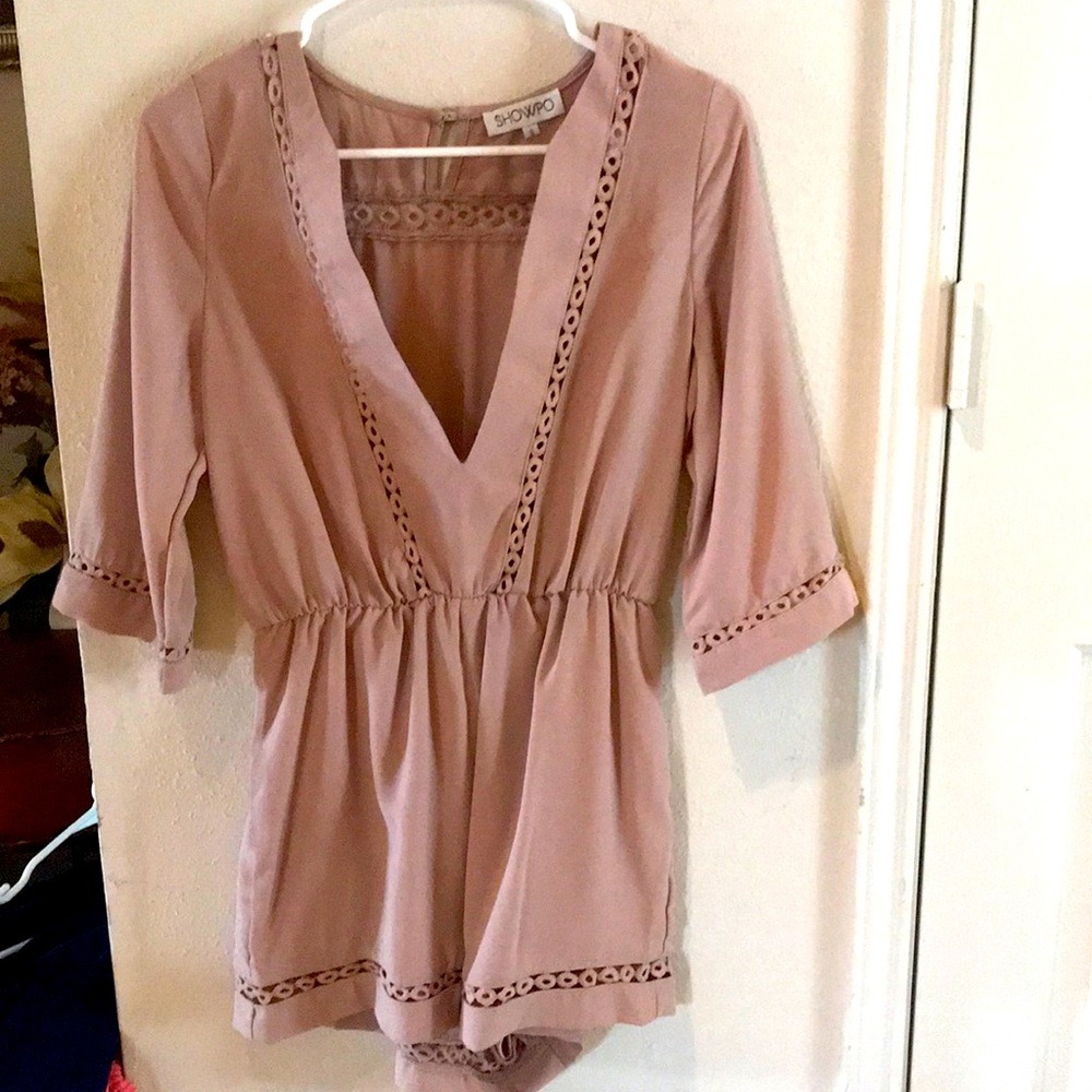 Peach Pink ShowPo Romper